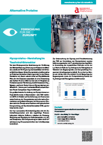 Produktblatt Mycoproteine - Herstellung im
Tauchstrahlbioreaktor