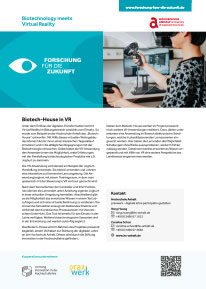 Produktblatt Biotech-House in VR 